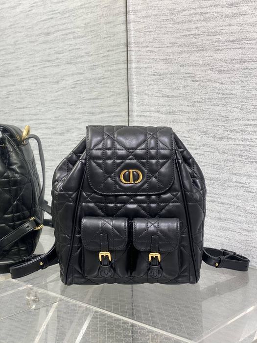 Dior Quilted Tote with pockets Black 01A