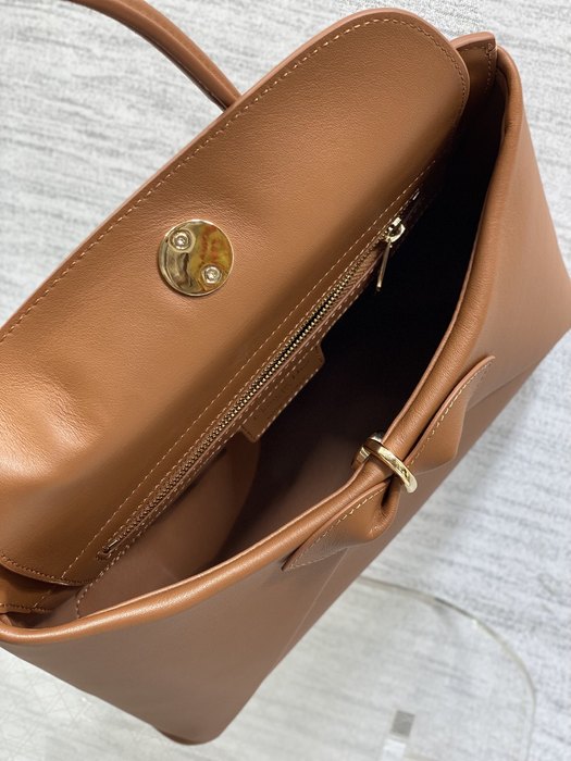 Dior Structured Tote with accent features Tan 01A