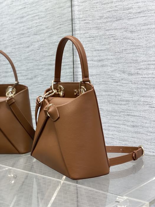 Dior Structured Tote with accent features Tan 01A