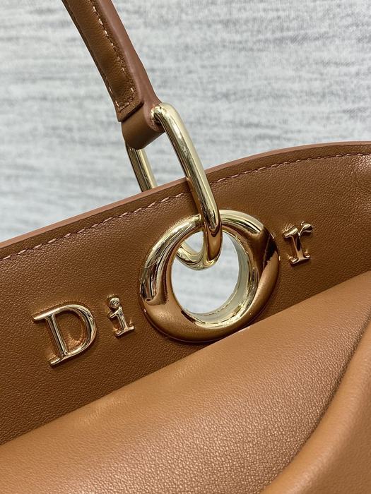 Dior Structured Tote with accent features Tan 01A