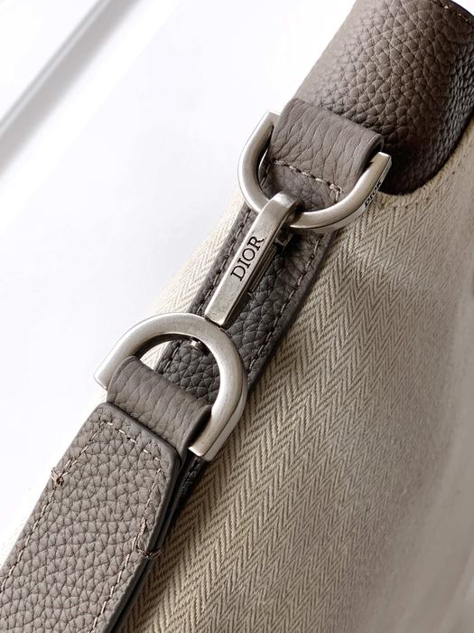 Dior Stylish Tote with refined lines Grey 01A