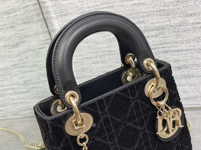 Dior Tote Bag Black 01A 8