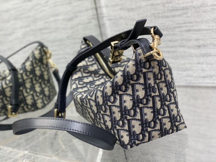 Dior Tote Bag Navy 01A 12