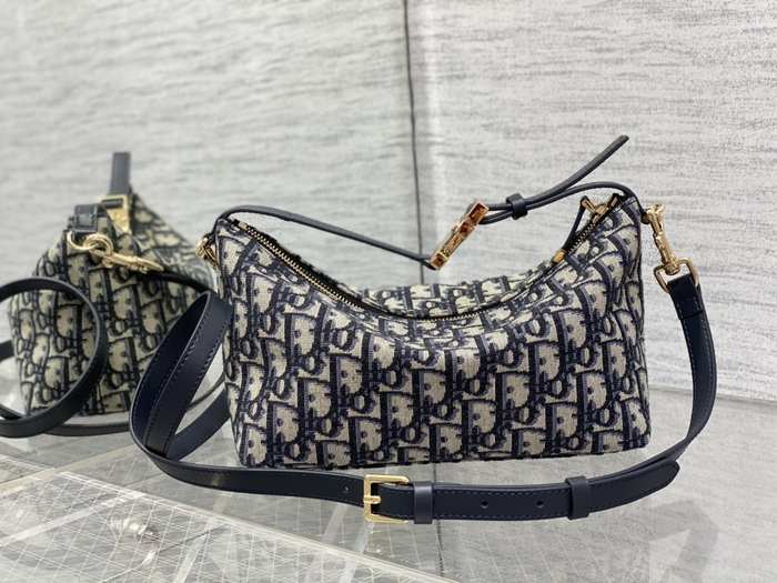 Dior Tote Bag Navy 01A 12