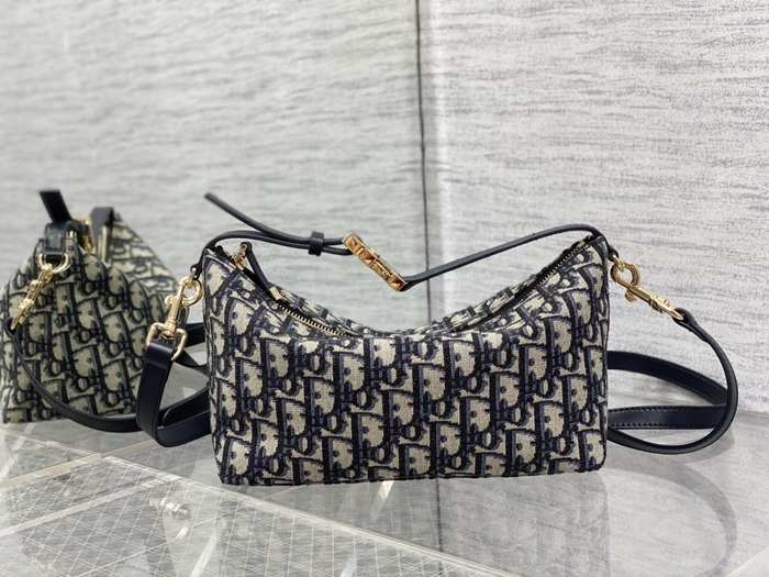 Dior Tote Bag Navy 01A 12