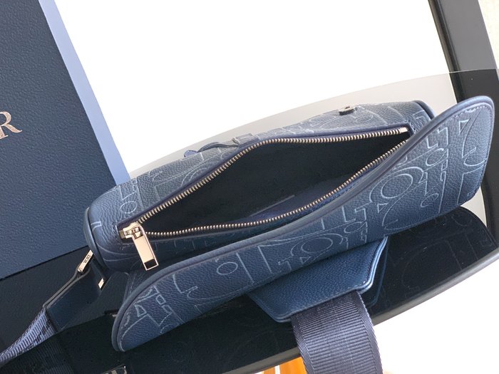 Dior Tote Bag Navy 01A 6