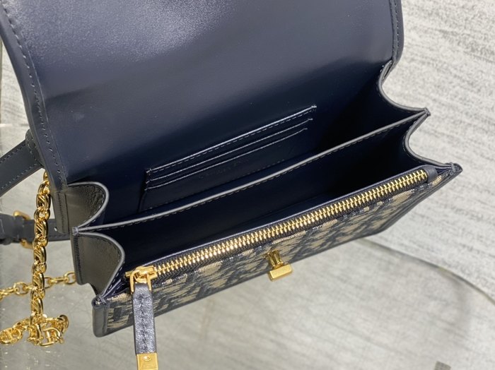 Dior Tote Bag Navy 01A 9