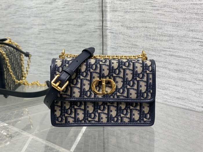 Dior Tote Bag Navy 01A 9