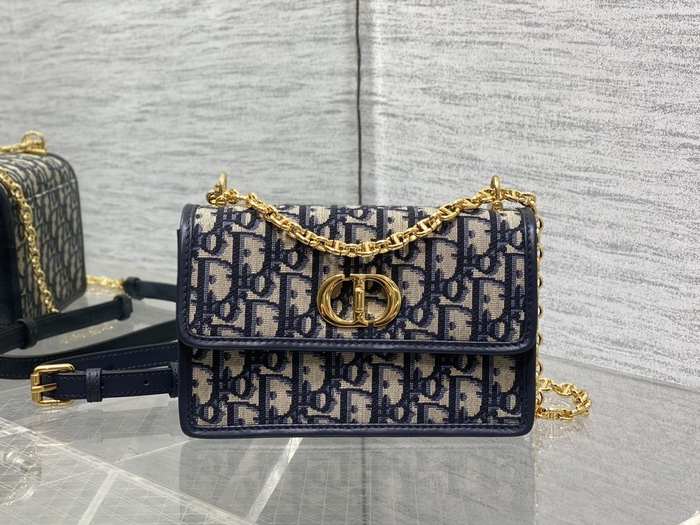 Dior Tote Bag Navy 01A 9