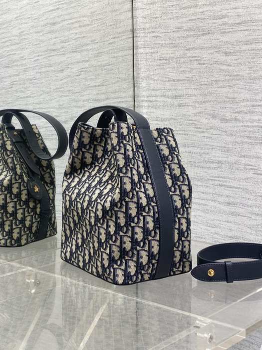 Dior Tote Bag Navy 01A