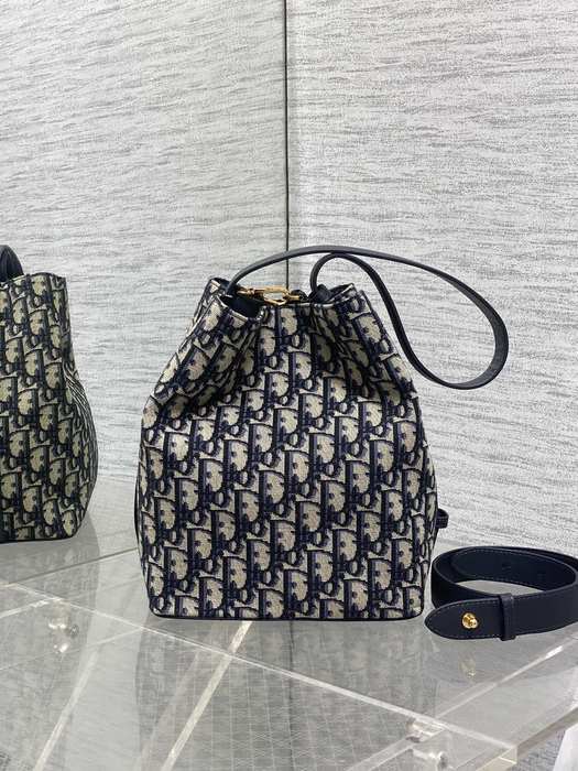 Dior Tote Bag Navy 01A