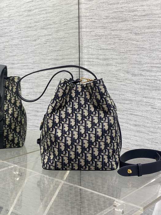 Dior Tote Bag Navy 01A