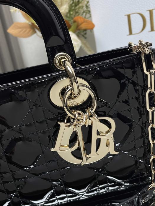 Dior Tote Bag with Elegant Design Black 01A 10