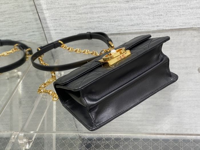Dior Tote Bag with Elegant Design Black 01A 8