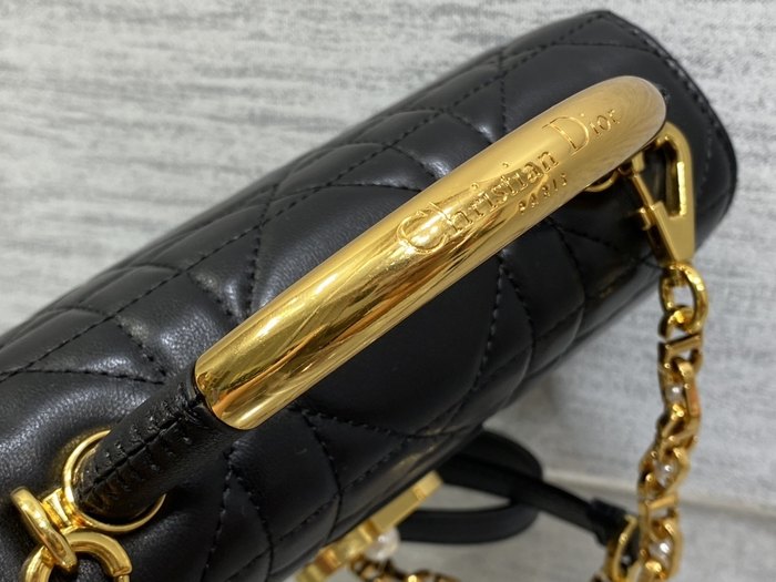 Dior Tote Bag with Elegant Design Black 01A 8