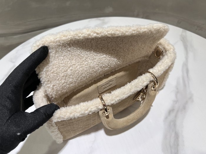 Dior Tote Bag with Elegant Detailing Beige 01A