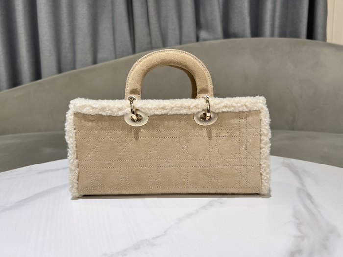Dior Tote Bag with Elegant Detailing Beige 01A