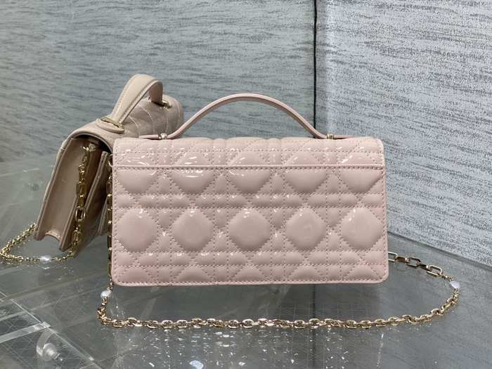 Dior Tote Bag with Quilted Texture Beige 01A