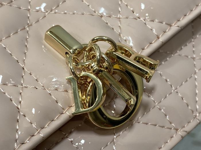 Dior Tote Bag with Quilted Texture Beige 01A