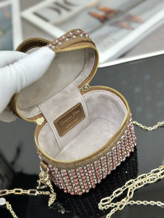 Dior Tote Bag with Stylish Features Brown 01A 3