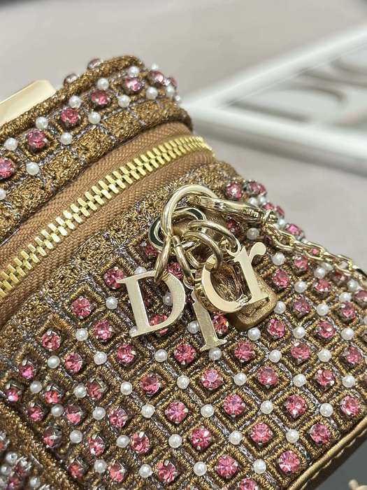 Dior Tote Bag with Stylish Features Brown 01A 3