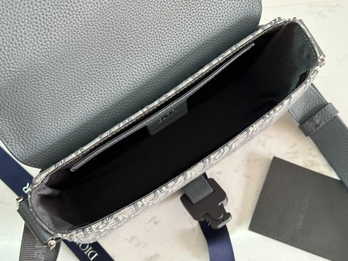 Dior Tote Bag with Stylish Features Grey 01A 2