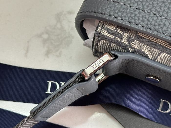 Dior Tote Bag with Stylish Features Grey 01A 2