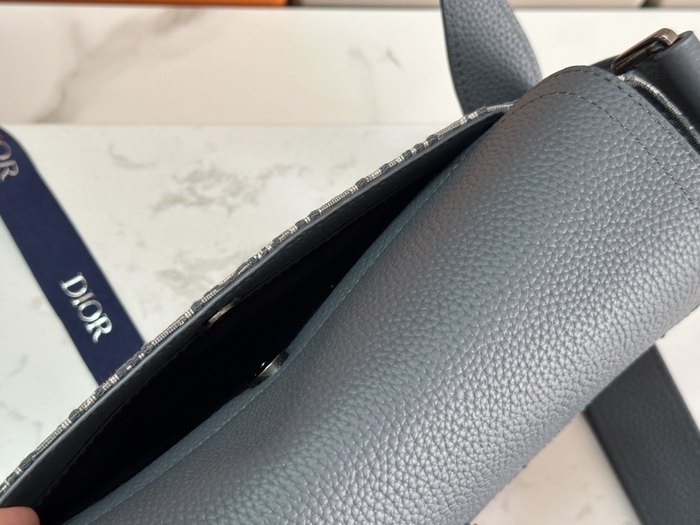 Dior Tote Bag with Stylish Features Grey 01A 2