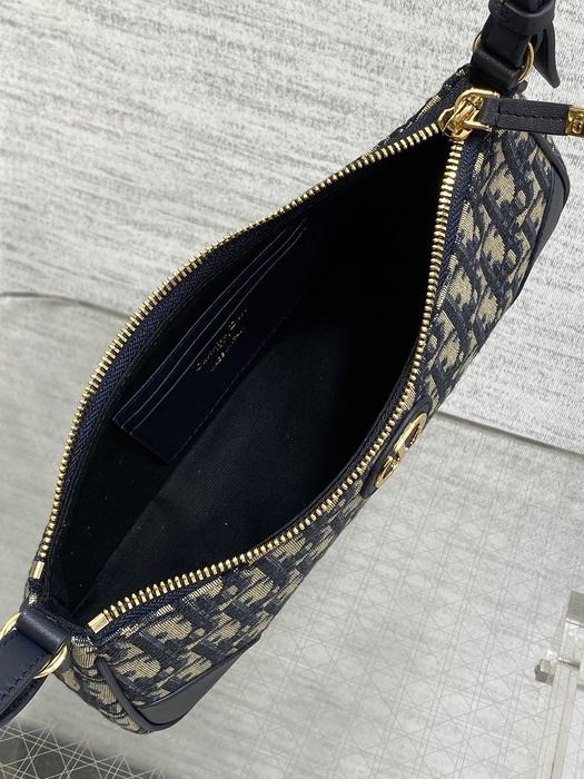 Dior Tote Bag with Stylish Features Navy 01A 9