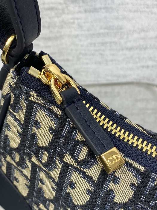 Dior Tote Bag with Stylish Features Navy 01A 9