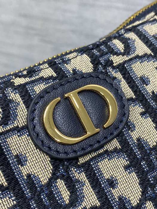 Dior Tote Bag with Stylish Features Navy 01A 9