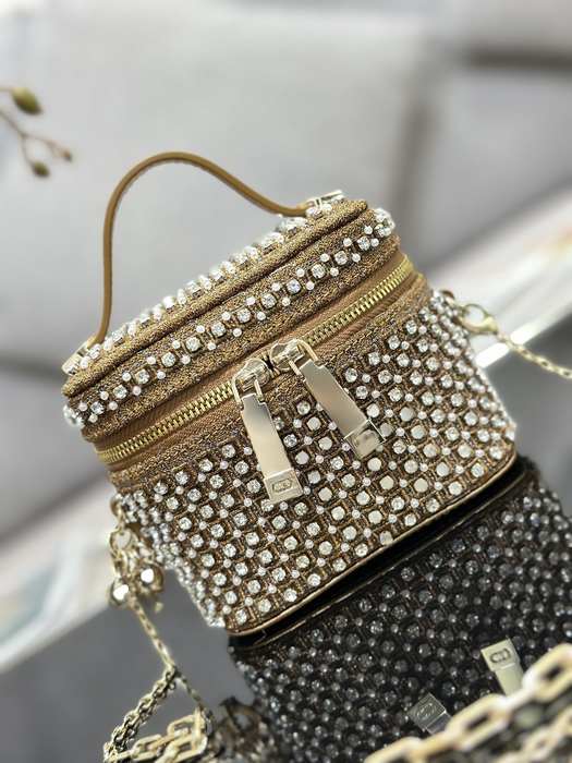 Dior Tote Bag with Stylish Traits Beige 01A 8