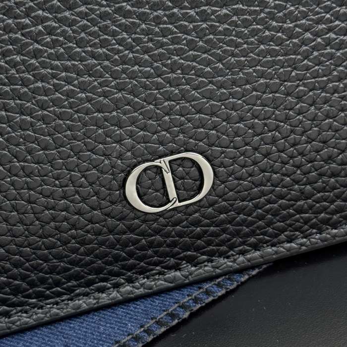Dior Tote Bag with Textured Leather Black 01A