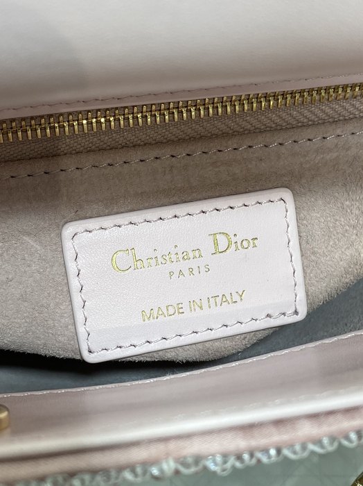 Dior Tote Bag with stylish traits Pink 01A 2