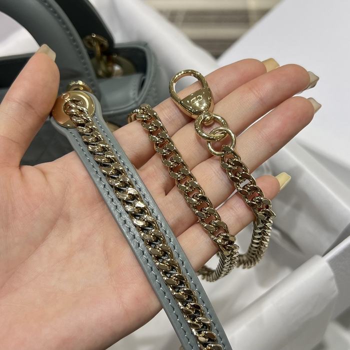 Dior Tote bag Grey 01A 4