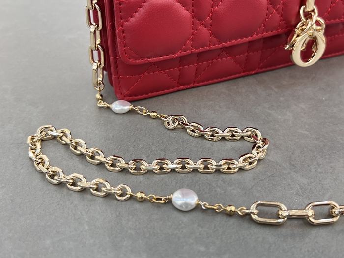 Dior Tote bag with elegant design traits Red 01A