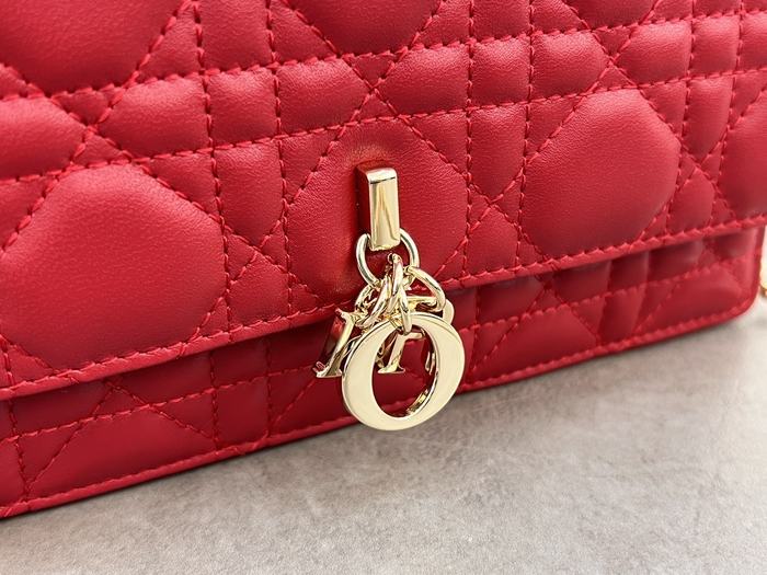 Dior Tote bag with elegant design traits Red 01A