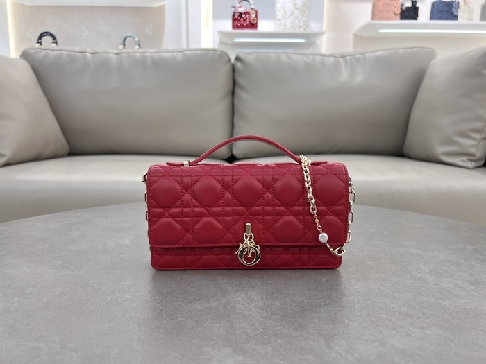 Dior Tote bag with elegant design traits Red 01A