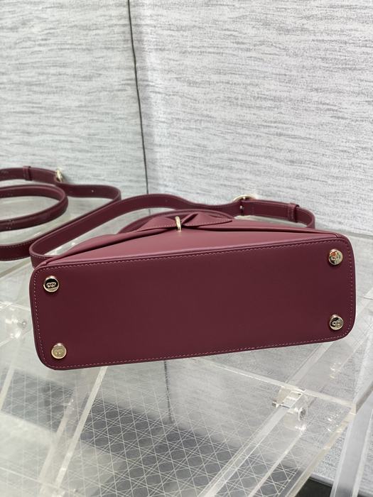 Dior Tote bag with elegant features Burgundy 01A