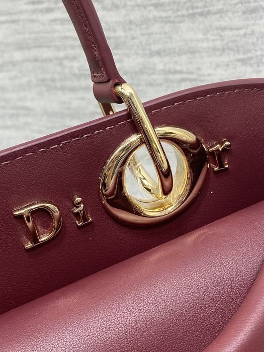 Dior Tote bag with elegant features Burgundy 01A