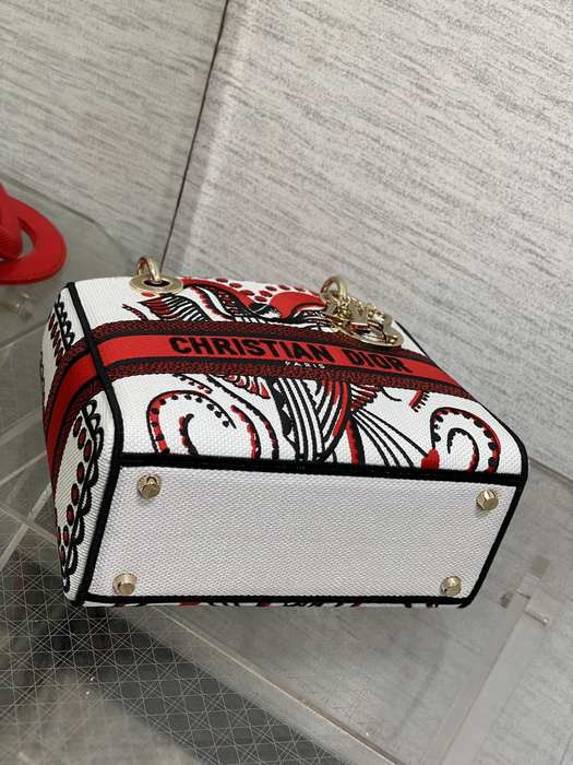 Dior Tote bag with elegant features Red 01A