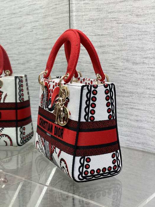 Dior Tote bag with elegant features Red 01A