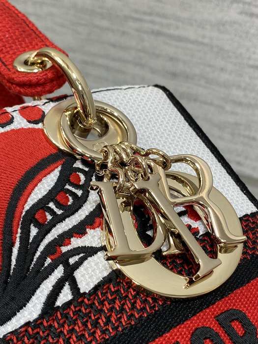 Dior Tote bag with elegant features Red 01A