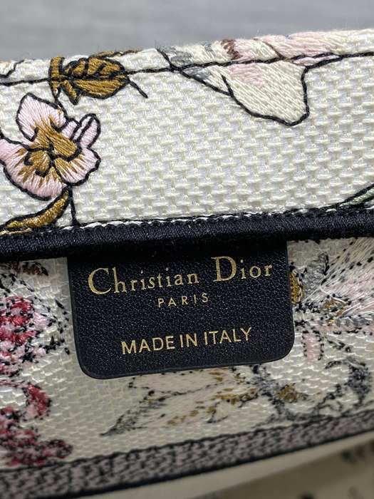 Dior Tote bag with floral design Beige 01A