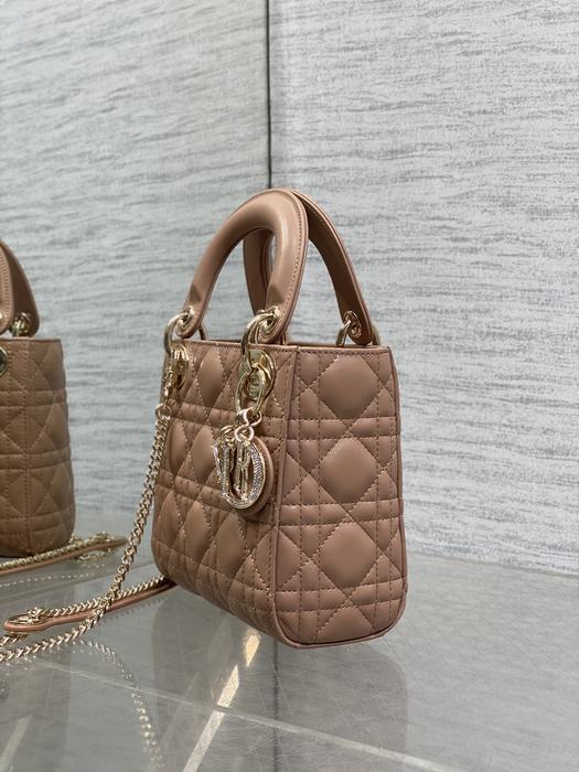 Dior Tote bag with quilted design Beige 01A
