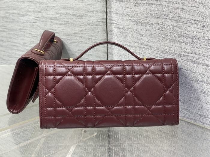 Dior Tote bag with quilted design Burgundy 01A