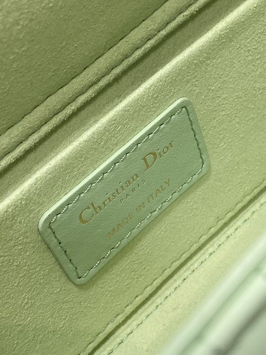 Dior Tote bag with quilted design Green 01A