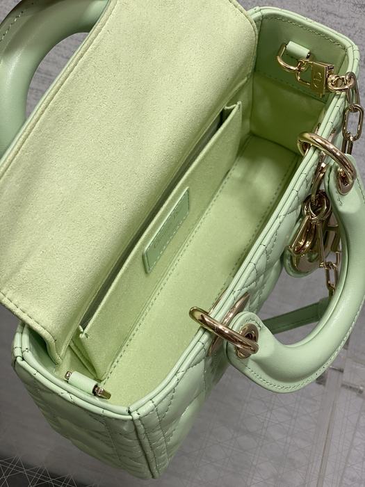 Dior Tote bag with quilted design Green 01A