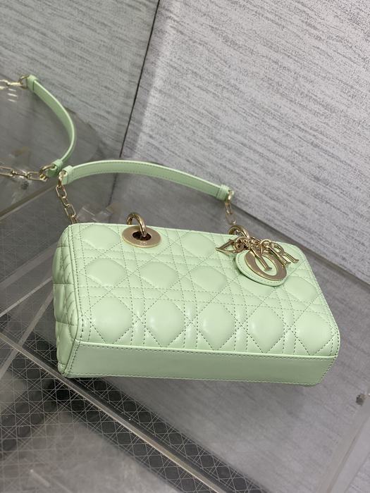 Dior Tote bag with quilted design Green 01A