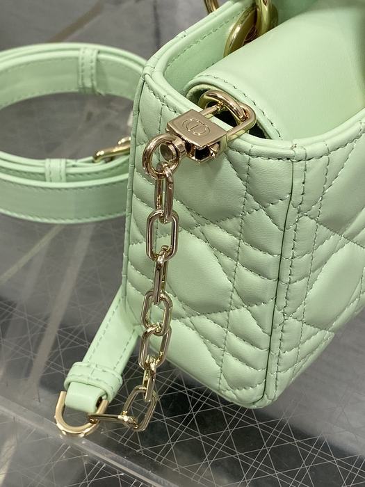 Dior Tote bag with quilted design Green 01A